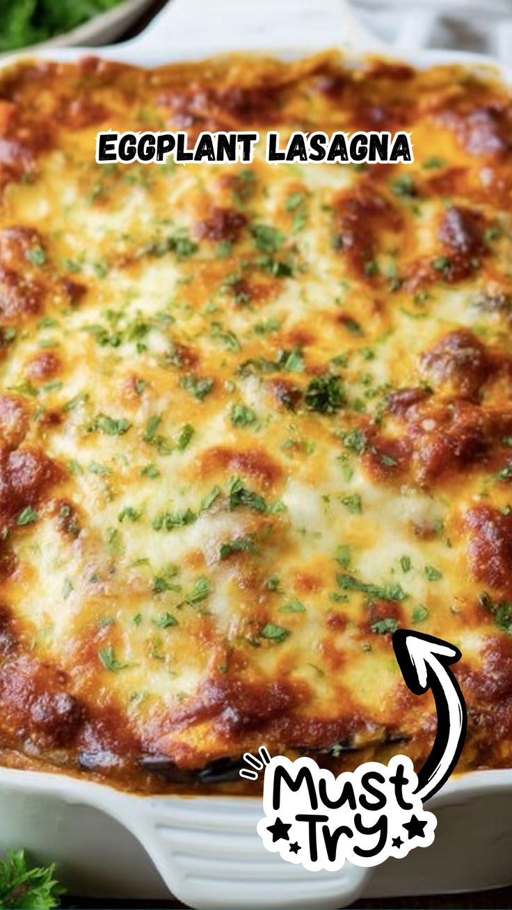 Guilt-Free Eggplant Lasagna: Low Carb Sausage & Ricotta Pesto